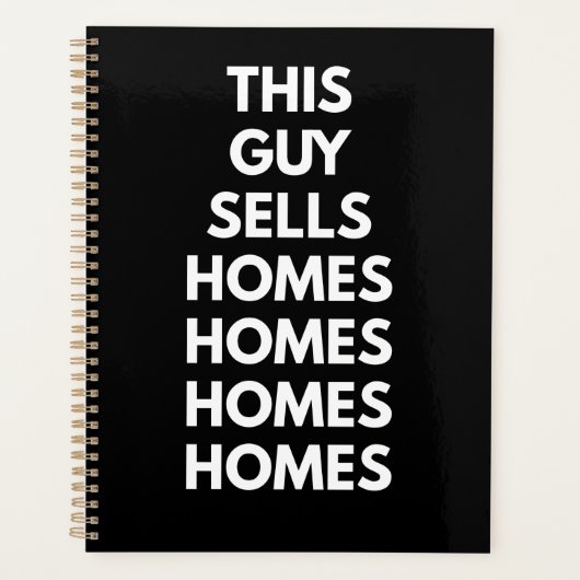 This Guy Sells Homes Homes Homes  プランナー手帳 (正面)