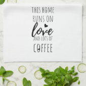 This Home 走 on  Love and Many Coffee キッチンタオル (折り畳み)