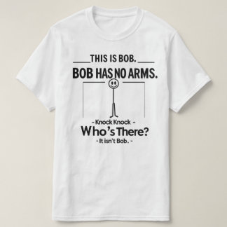 This Is Bob Knock Knock Joke Tシャツ
