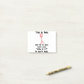 This is Bob - Knock Knock Jokes - Bob Jokes Memes ポストイット (デスク上)