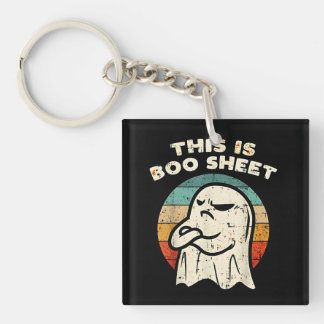 This is boo sheet キーホルダー