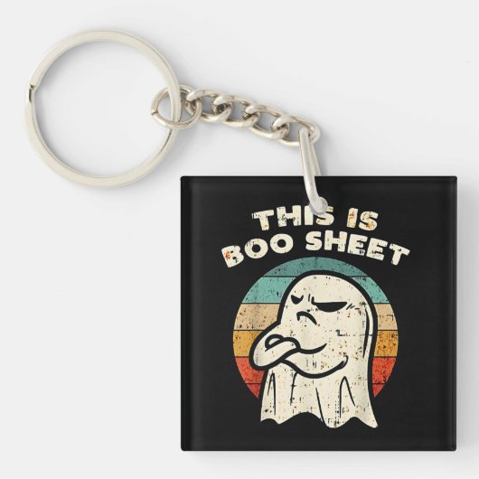 This is boo sheet キーホルダー (正面)