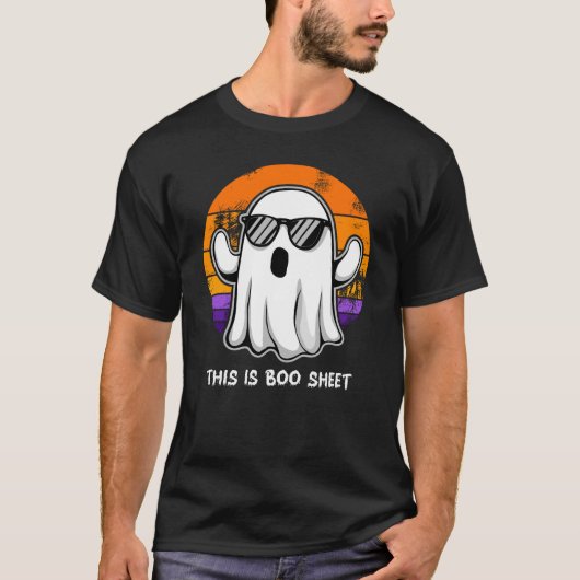 This Is Boo Sheet Cool Ghost Tシャツ (正面)