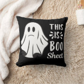 This is Boo Sheet, Funny Halloween  クッション (ブランケット)