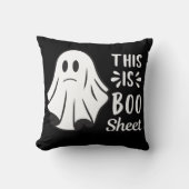 This is Boo Sheet, Funny Halloween  クッション (正面)