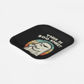 This Is Boo Sheet Ghost  ペーパープレート (傾斜あり)