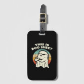 This Is Boo Sheet Ghost  ラゲッジタグ (正面縦)