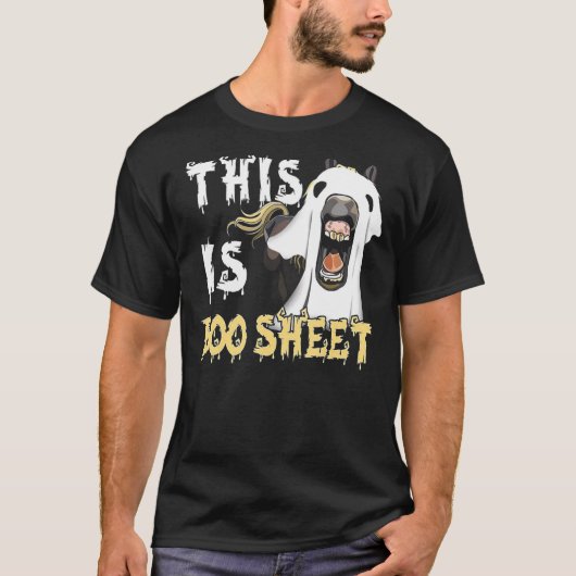 This Is Boo Sheet Horse Tシャツ (正面)