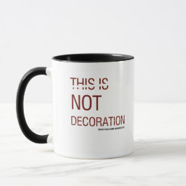 THIS IS DECORATION マグカップ