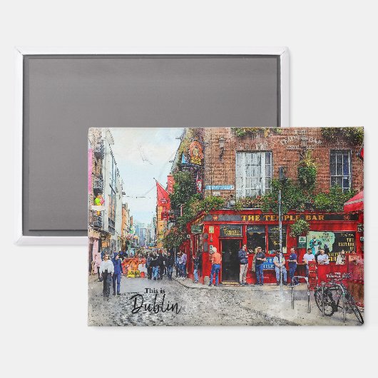 This is Dublin-Ireland マグネット (正面/裏面)