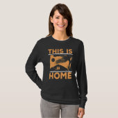 This Is Home Oregon USA State America Travel Orego Tシャツ (正面フル)