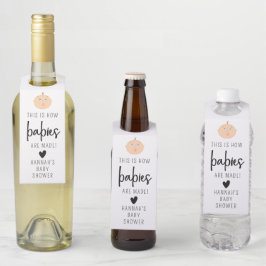 This is How Babies are Made Bottle Hanger Tags ボトルネックタグ