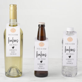 This is How Babies are Made Bottle Hanger Tags ボトルネックタグ