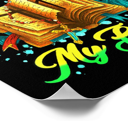 This Is How I Fight My Battles Insrational Christi ポスター (角)