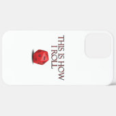 This Is How I Roll Funny RPG Dice Case-Mate iPhoneケース (裏面 (横))