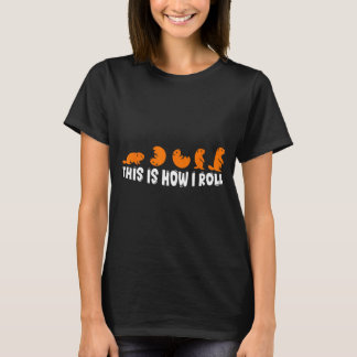 This Is How I Roll Groundhog Cute Groundhog Day Fu Tシャツ