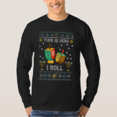 This Is How I Roll Happy Hanukkah Ugly Jewish Chri Tシャツ (正面)