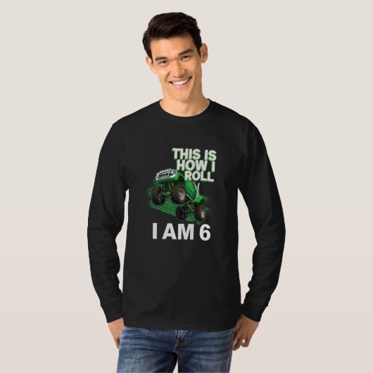 This is how i roll i am 6 Premium Tシャツ (正面フル)