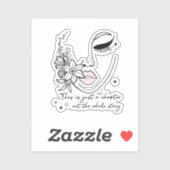 This is Just a Chapter Positive Quote  シール (シート)