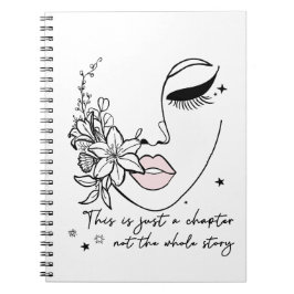 This is Just a Chapter Positive Quote  ノートブック