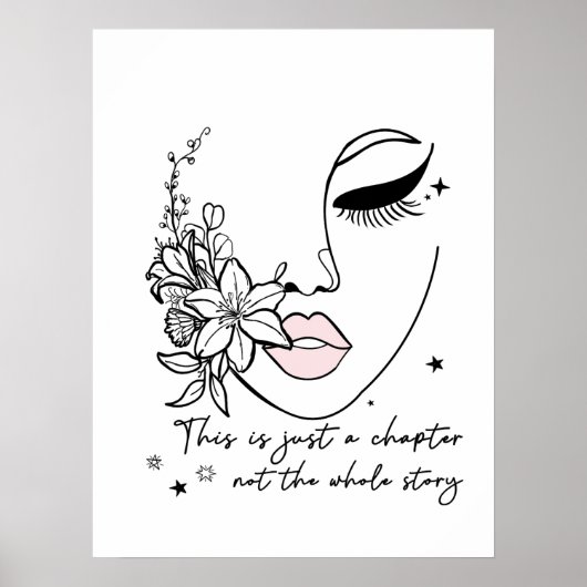 This is Just a Chapter Positive Quote  ポスター (正面)