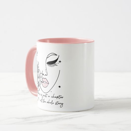 This is Just a Chapter Positive Quote  マグカップ (正面左)