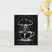 This Is Just A Inside A Teacup But Shelter Here  カード (黄色い花)