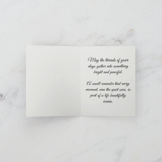 This is Life ノートカード (内部)