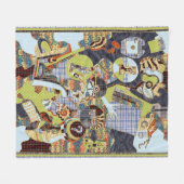 This is Life フリースブランケット (正面(横))