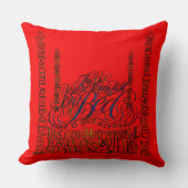 This Is More Than Just Our Bed Quote Throw Pillow クッション (正面)