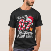 This Is My 67 Christmas Pajama Funny Holiday Meme  Tシャツ (正面)