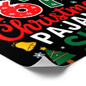 This Is My 67 Christmas Pajama Shirt Funny 6 7 Mem ポスター (角)