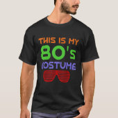 This is My 80s Costume Mp3 CD Player Roller Skatin Tシャツ (正面)