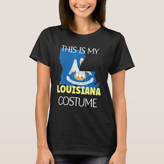 This is my American Louisiana Costume Party  Hallo Tシャツ (正面)