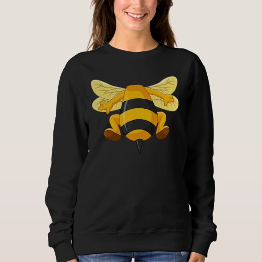 This Is My Bee costume  Bee Halloween costume スウェットシャツ (正面)