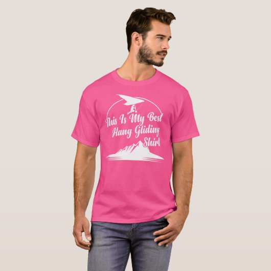 This Is My Best Hang Gliding Hanging Glider Tシャツ (正面フル)