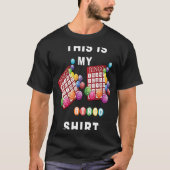 This Is My Bingo  Funny Bingo Tシャツ (正面)