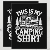This Is My Camping Funny Camper (正面/裏面)