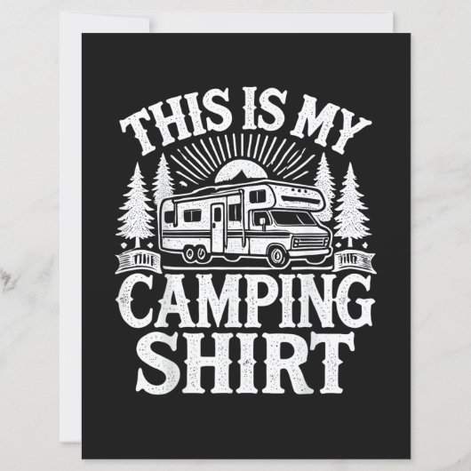This Is My Camping Funny Camper (裏面)