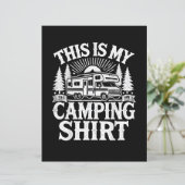 This Is My Camping Funny Camper (スタンド正面)