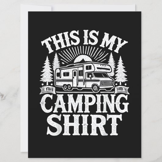 This Is My Camping Funny Camper (正面)