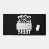 This Is My Camping Funny Camper デスクマット (キーボード&マウス)