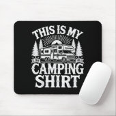This Is My Camping Funny Camper マウスパッド (マウス)