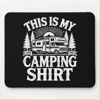 This Is My Camping Funny Camper マウスパッド