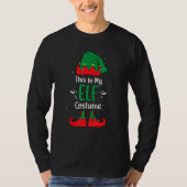 This Is My Christmas Elf Costume Tシャツ (正面)