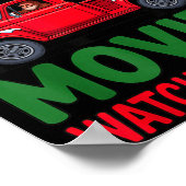 This Is My Christmas Movie Watching Shirt Bigfoot  ポスター (角)