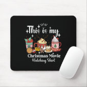 This Is My Christmas Movie Watching Shirt Family M マウスパッド (マウス)