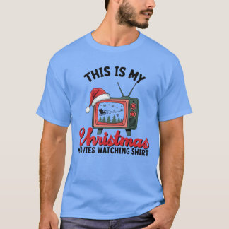 This Is My Christmas Movies Watching HolidayV Vint Tシャツ