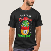 This Is My Christmas Pajama  1 Ball Billiard Playe Tシャツ (正面)
