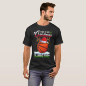 This Is My Christmas Pajama  Basketball Xmas Light Tシャツ (正面フル)